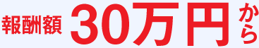 報酬額 30万円から